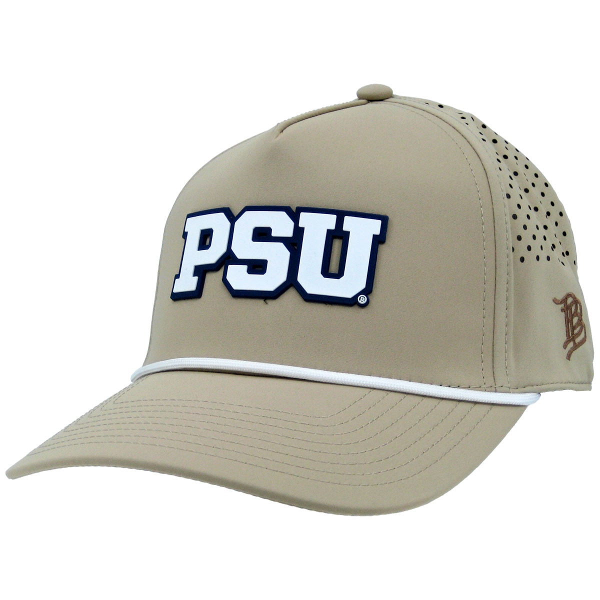 tan Branded Bills hat with PSU patch